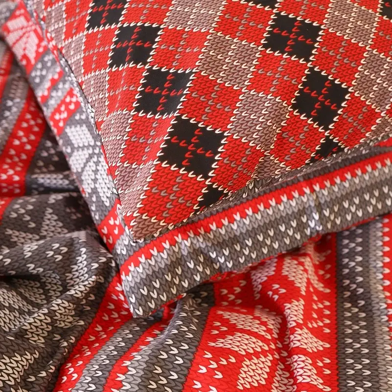 Комплект постільної білизни MirSon Бязь 17-0658 Jingle 2x143x210 см (2200009612169) - фото 6