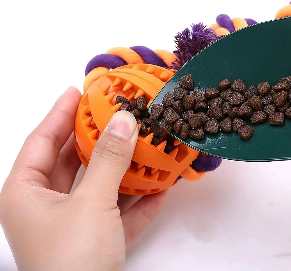 Іграшка для собак Derby Rubber Dog Chew Toy with Rope - фото 5