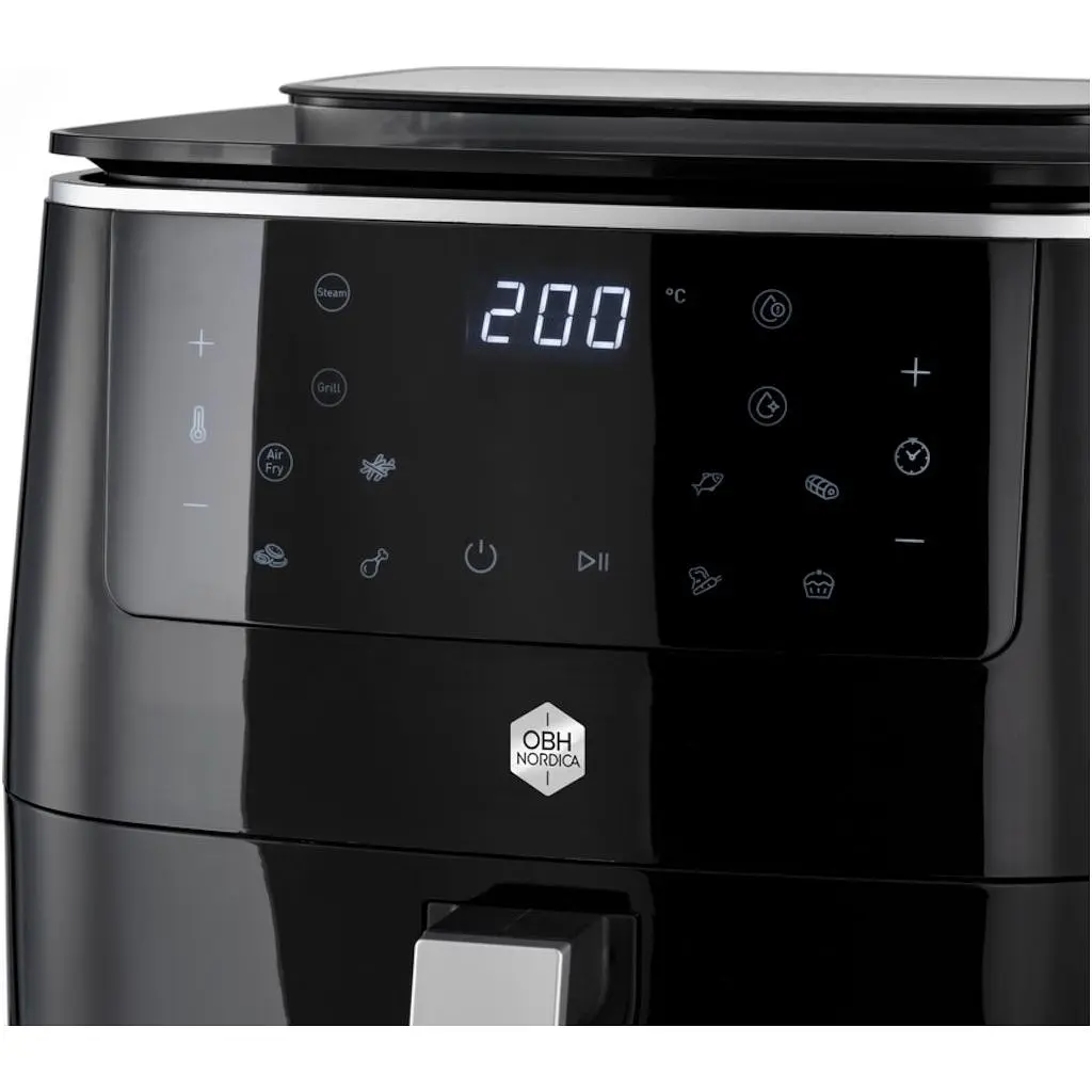 Мультипіч OBH Nordica Easy Fry&Steam Black 1700 Вт чорна (FW2018S0) - фото 6