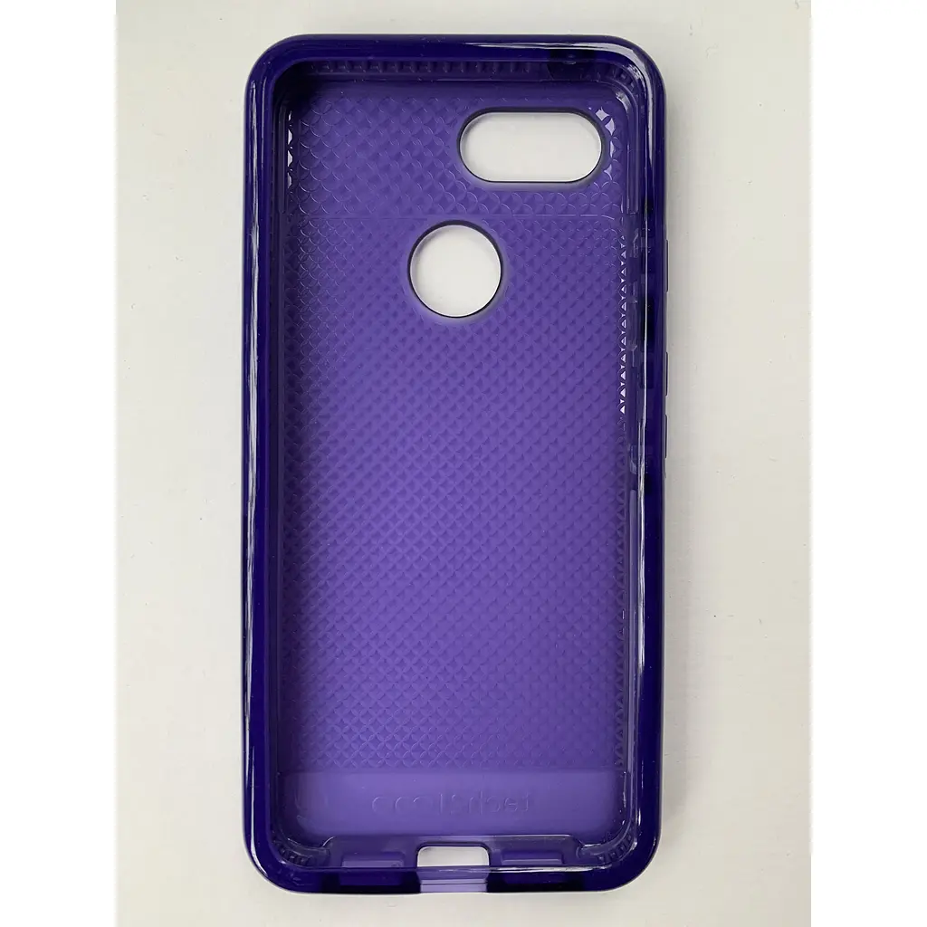 Оригінальний протиударний чохол Tech21 Evo Check для Google Pixel 3 (5.5") Ultra Violet Purple - фото 11