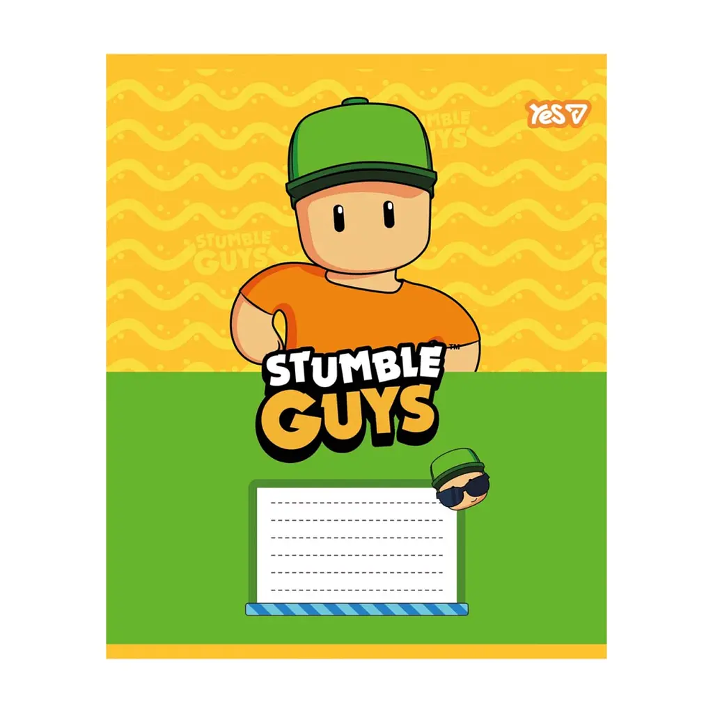 Зошит Yes Stumble Guys А5 12 аркушів клітинка (768728), в асортименті - фото 3