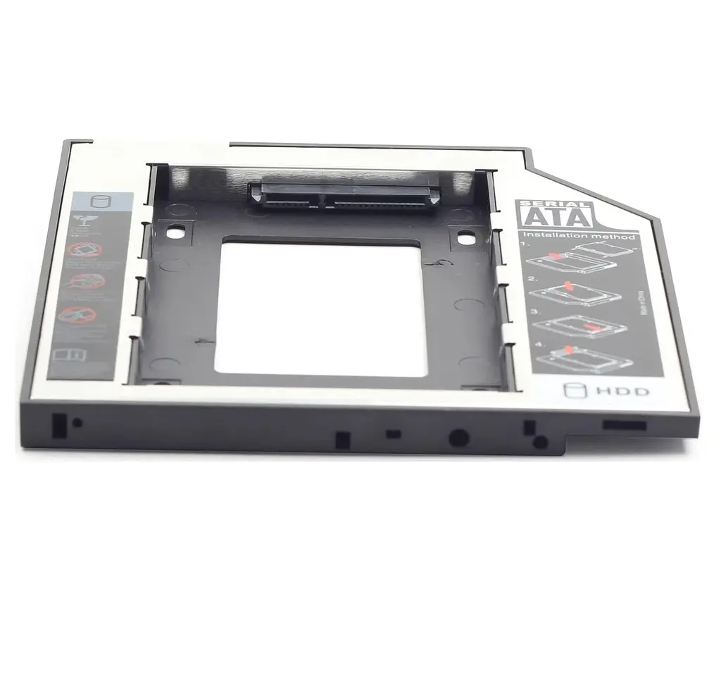 Зовнішня кишеня Gembird HDD 2,5" для ноутбука в отсек CD-ROM MF-95-02 (12.5 мм) (MF-95-02) - фото 4