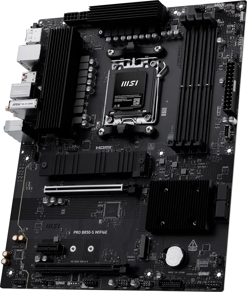 Материнська плата MSI Pro B850-S WiFi6E Socket AM5 - фото 3