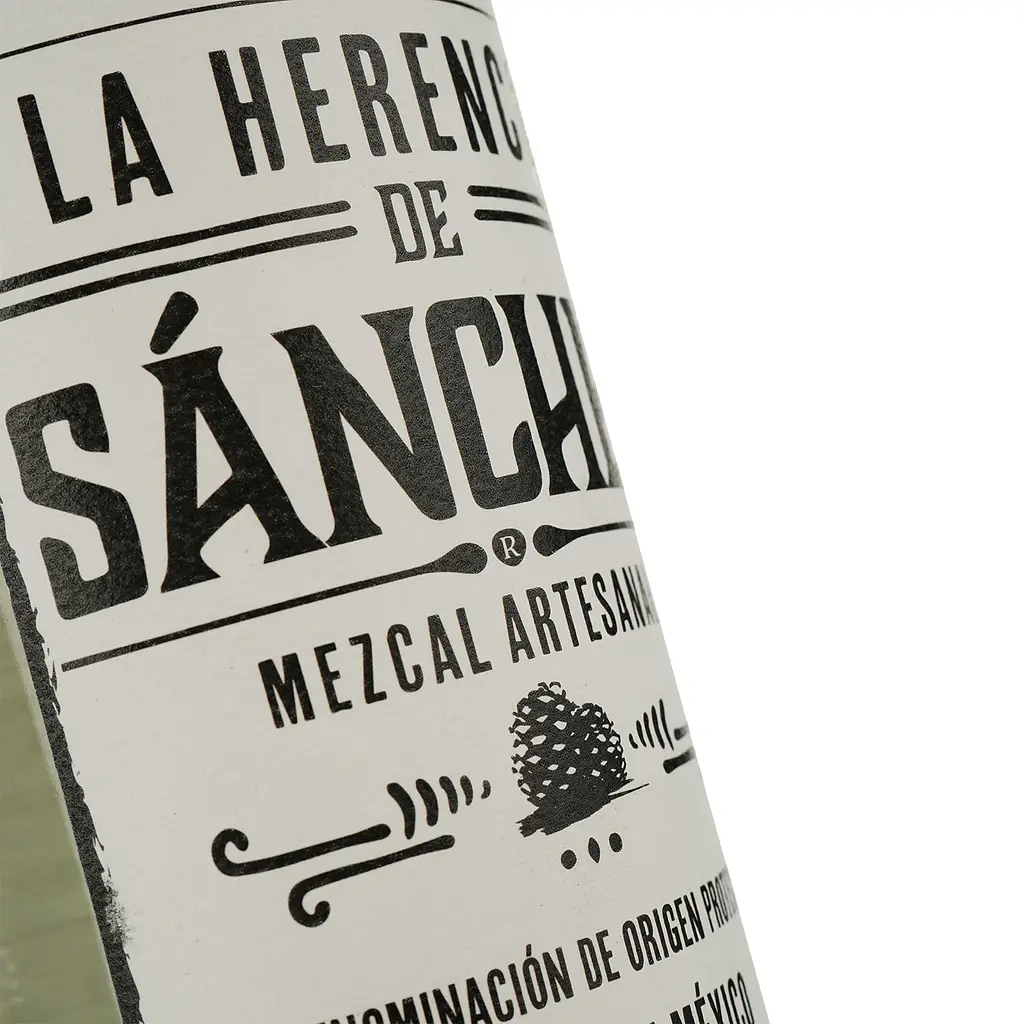 Мескаль Herencia de Sanchez Espadin 100% Agave, 42%, 0,7 л - фото 3