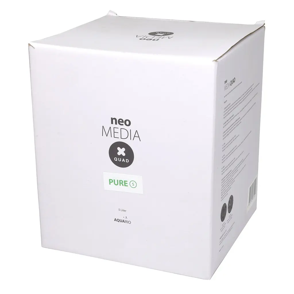 Наповнювач для біофільтрації з нейтральним pH Aquario Neo Media Pure S Premium Quad 5 л - фото 6