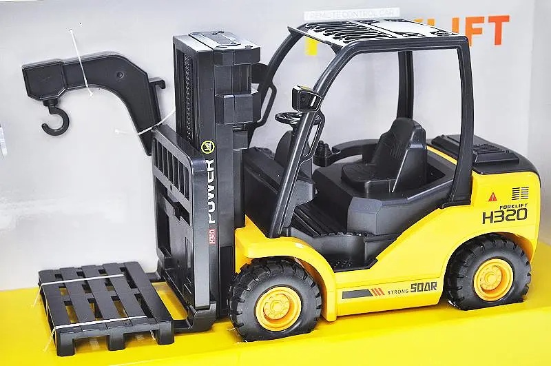 Іграшковий навантажувач на радіокеруванні вилковий акумуляторний Engineering Forklift 93309, в коробці р.47,5x16,3x25 см YG Toys - фото 2