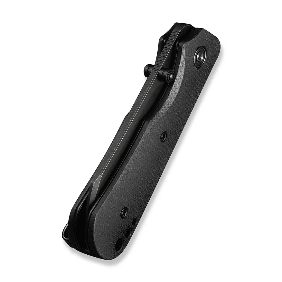 Ніж складаний кишеньковий Civivi Crabby (6.9 см) 14C28N/Micarta чорний - фото 6