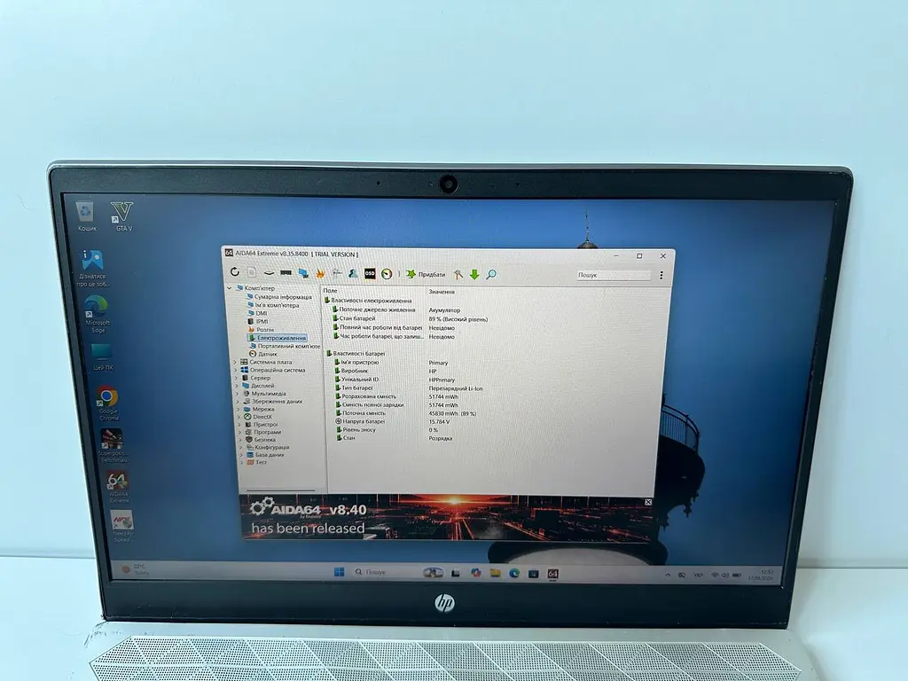 Ігровий ноутбук HP Pavilion 15-cs1053ng 15.6" (i7-8565U / 16GB / SSD 256GB / GTX 1050 Ti 4GB) б/в - фото 5