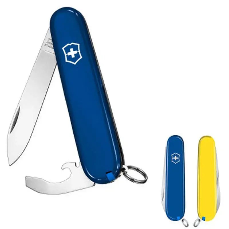 Ніж Victorinox Bantam Ukraine 84 мм Синьо-жовтий (0.2303.2.8) - фото 2