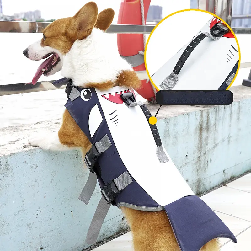 Рятувальний жилет для собак Wan Talk Cartoon Style Reflective Life Jacket, L - фото 3