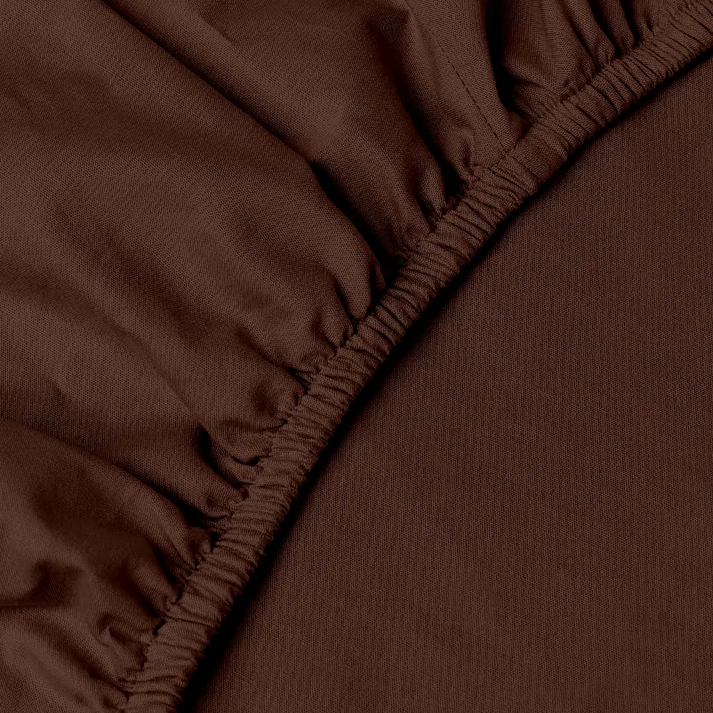 Простирадло на резинці 180х200х30 COCOA BROWN COSAS (4822052406908) - фото 3