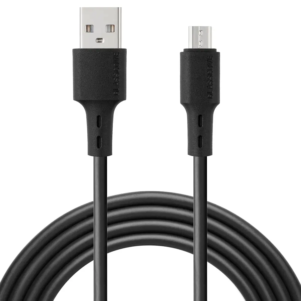Кабель FLEX USB - Micro USB 2.4A 1m (GF-AM13BK) Чорний