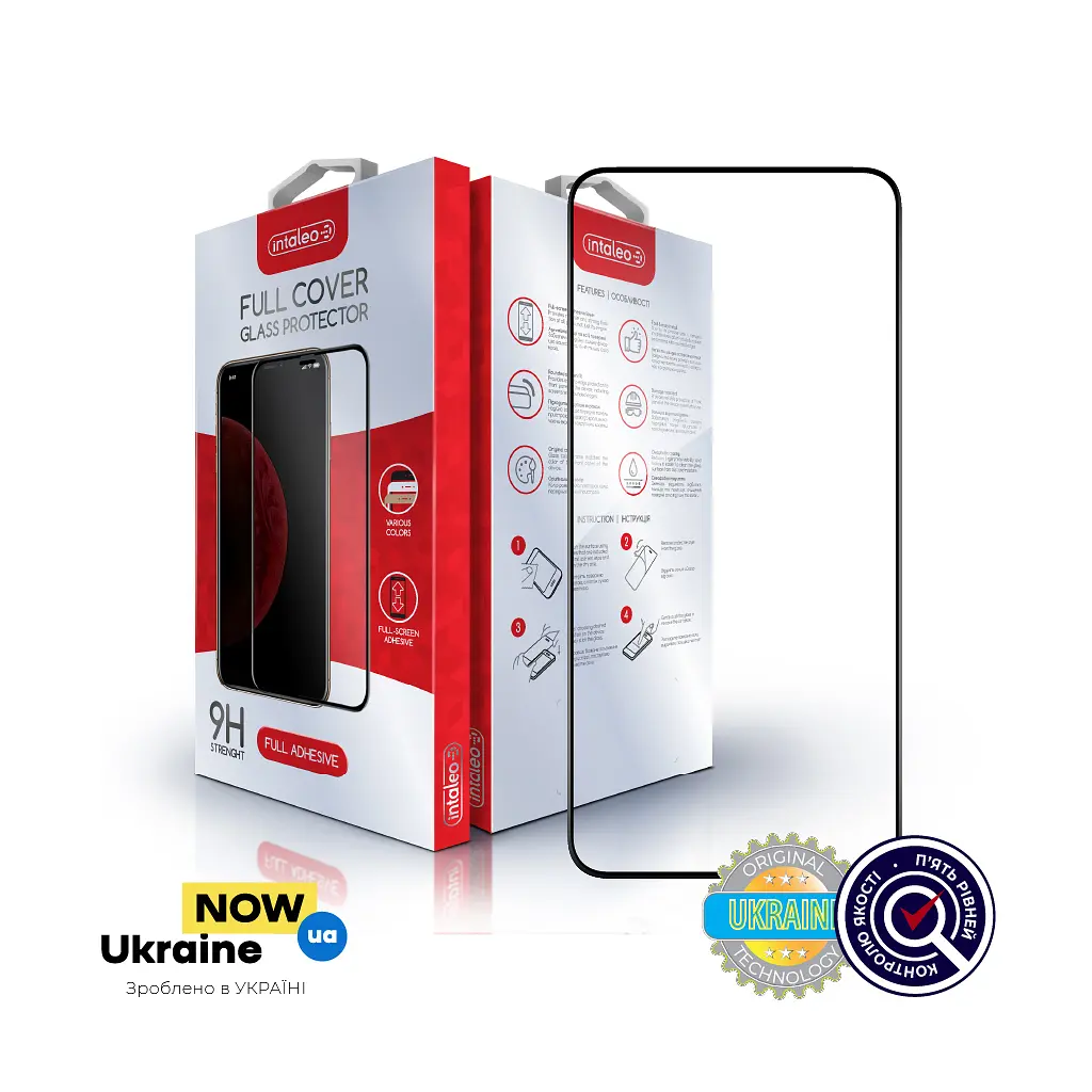 Стекло защитное Intaleo Full Glue Samsung S22+ (1283126523052) - фото 9