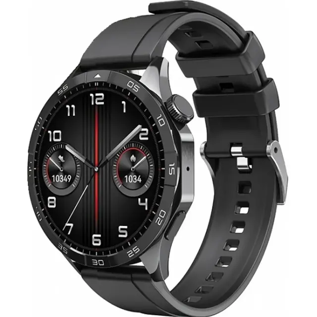 Смарт-годинник XO Watch 4 AMOLED Smart Sports Call Watch 1.43" Чорний