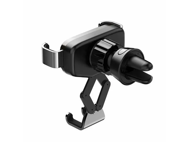 Автомобільний тримач для смартфона ColorWay Gravity Mechanical Car Mount Black (CW-CHG18-BK) - фото 3