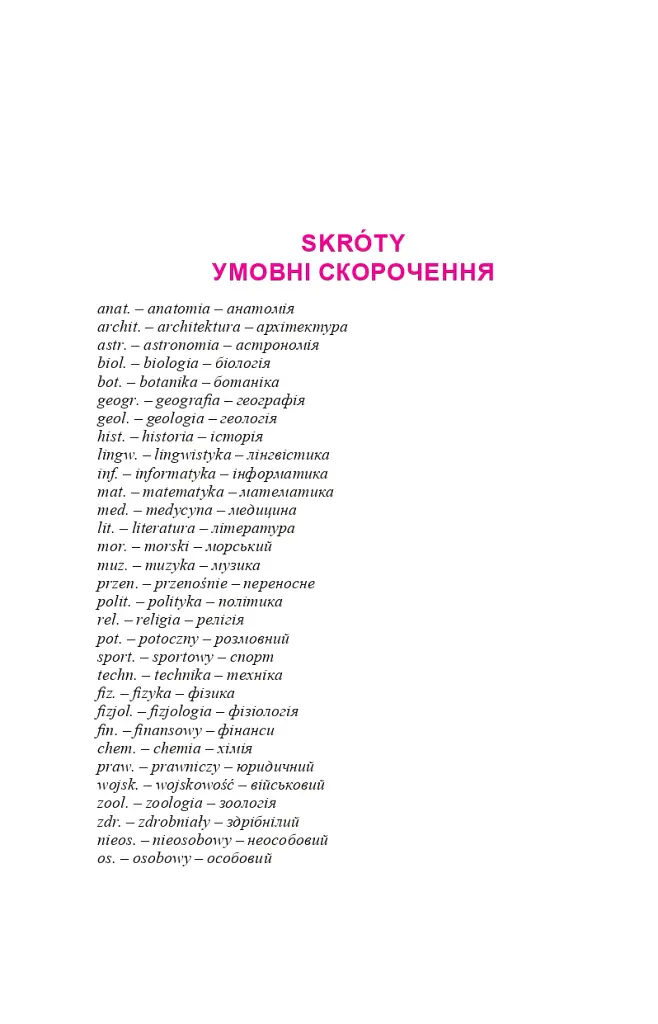 Практичний польсько-український правописний словник для середнього рівня - Микола Ярмолюк - фото 15