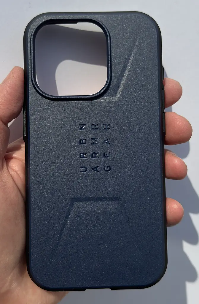 Оригінальний протиударний чохол UAG Civilian MagSafe для iPhone 15 Pro (6.1") Mallard 114275115555 - фото 9