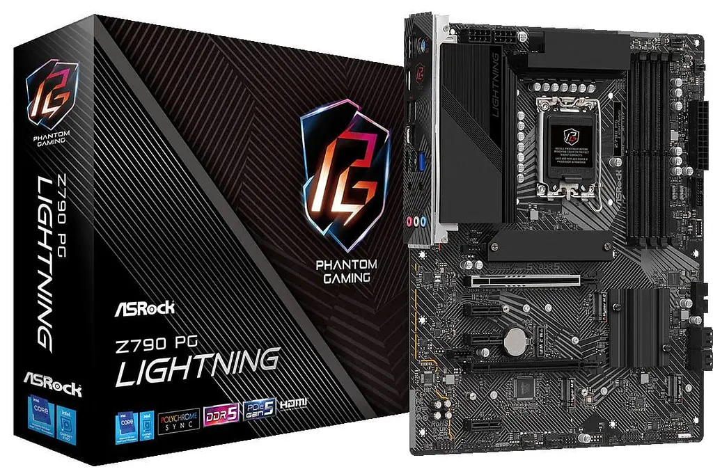 Материнська плата AsRock Z790 PG Lightning (Z790 PG LIGHTNING) (Socket 1700, Intel Z790, ATX) - фото 5