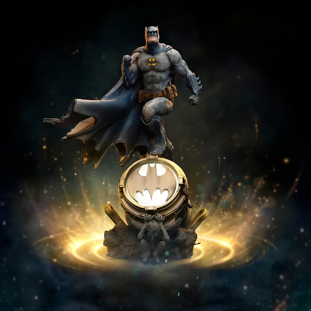 Статуетка DC Comics Batman Deluxe Exclusive - Art Scale 1/10 (Бетмен) 33 см - фото 6