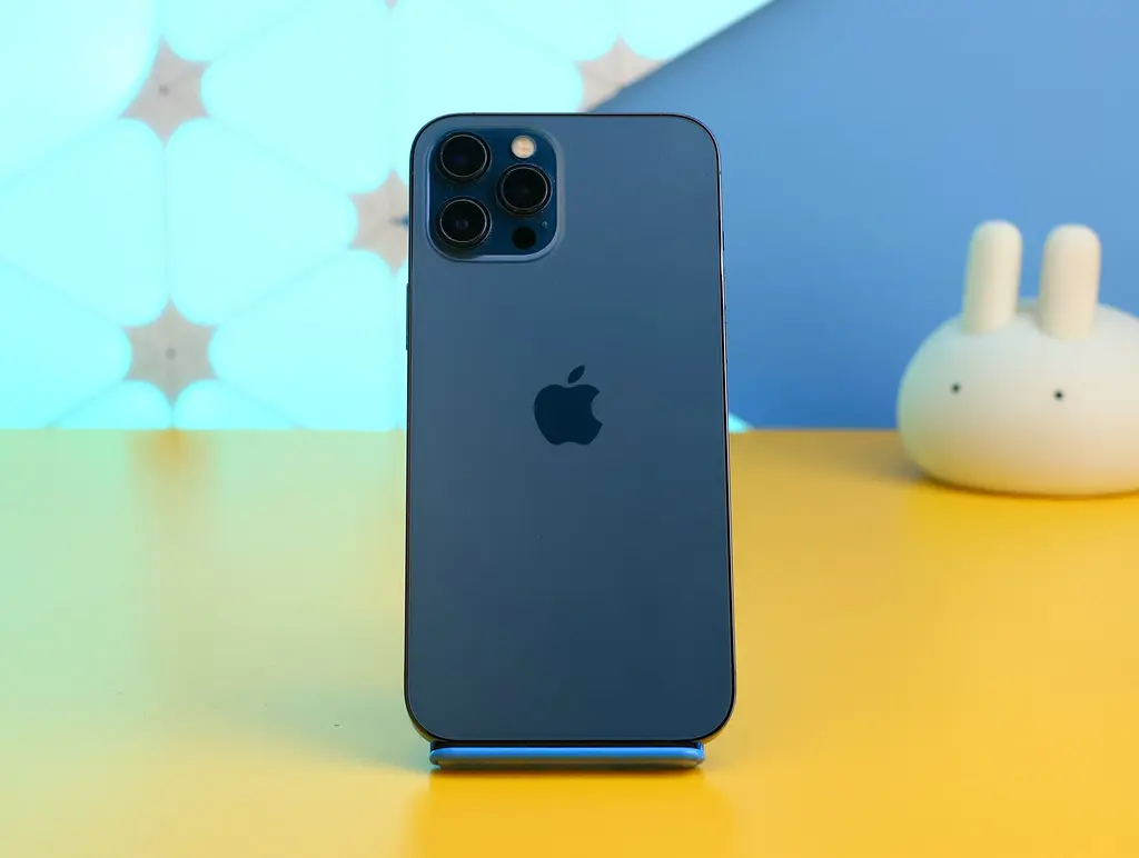 Смартфон Apple iPhone 12 Pro Max 128GB Pacific Blue (MGDA3) Б/У - фото 6