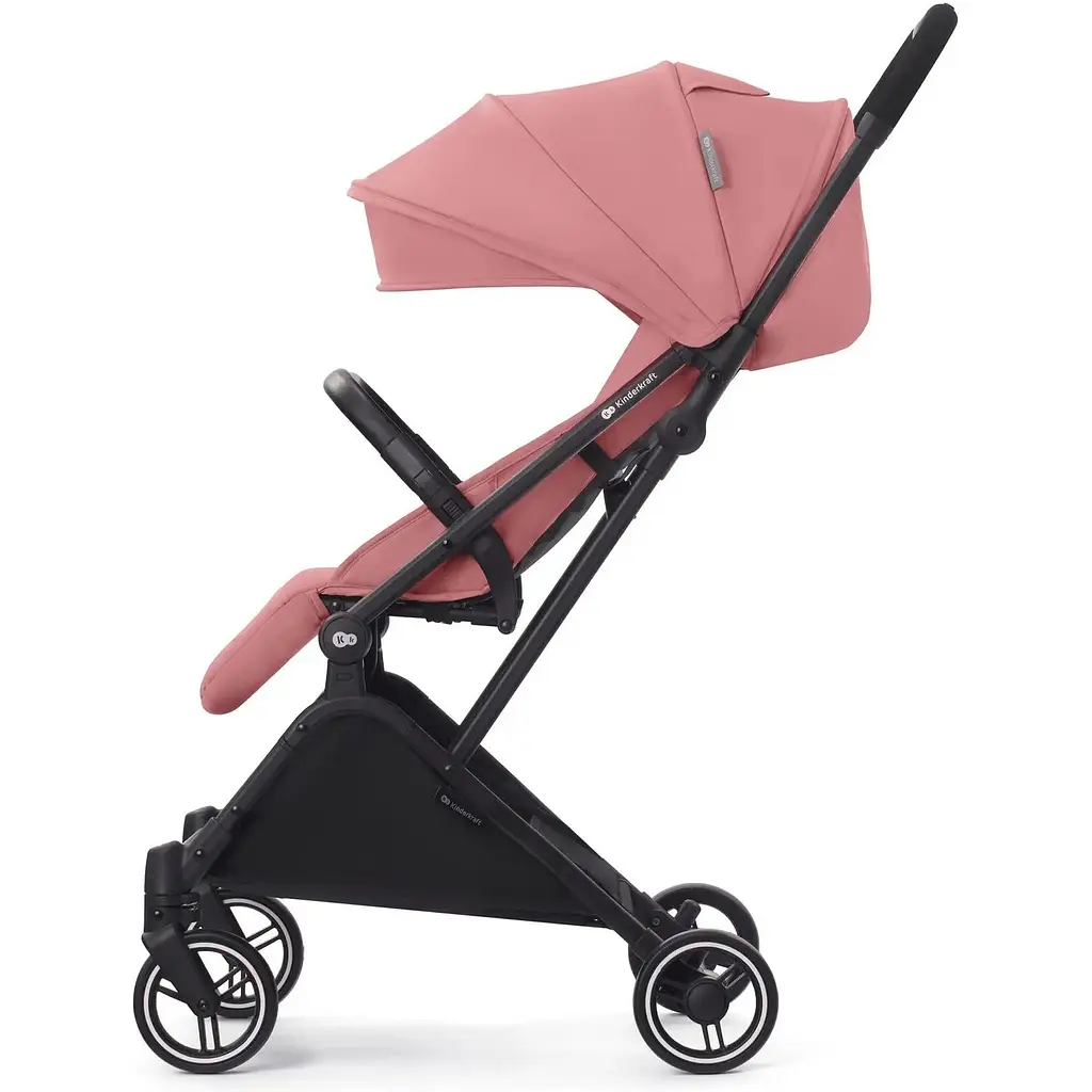 Прогулянкова коляска Kinderkraft Indy 2 Dhalia Pink рожева (00-00305096) - фото 3
