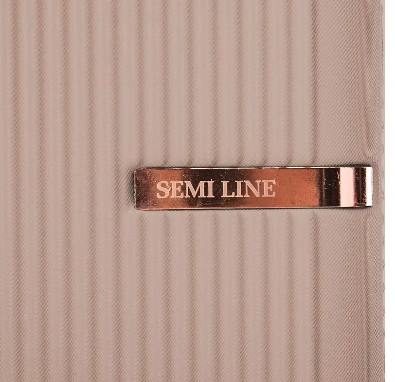 Чемодан Semi Line 20" (S) Champagne (T5666-3) (DAS302650) - фото 9
