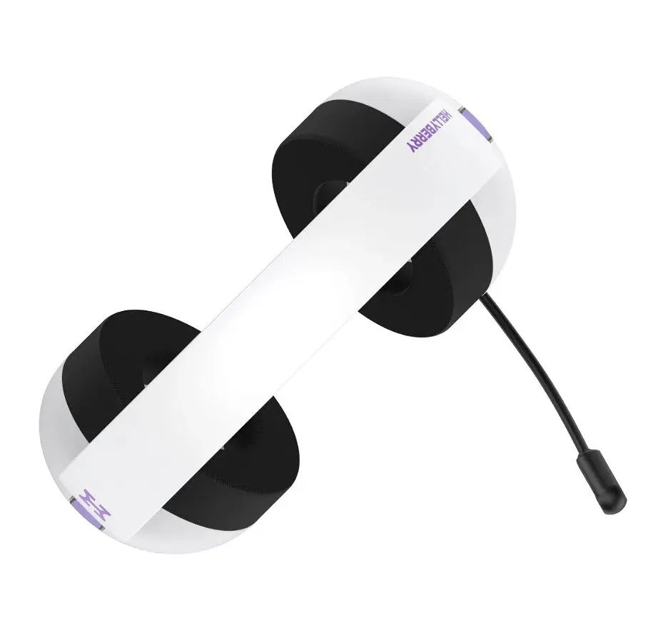 Ігрові навушники бездротові з мікрофоном HATOR HH-30-WV Hellyberry Wireless White-Violet - фото 6