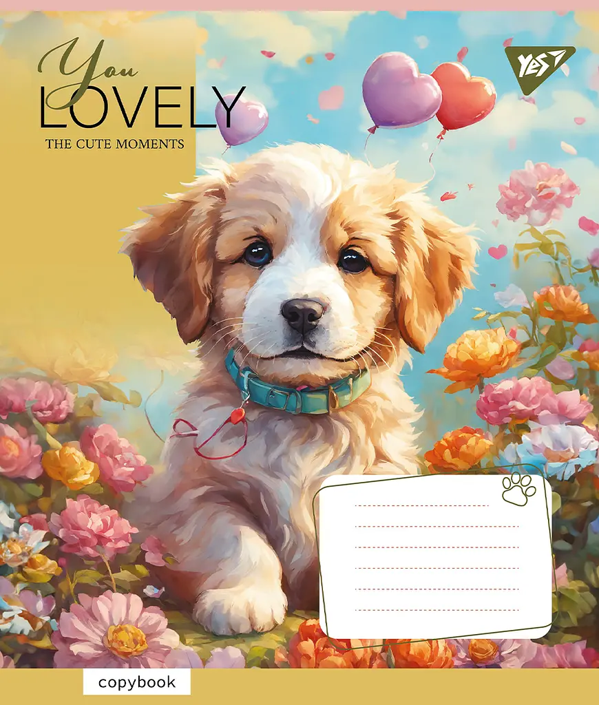 Набір зошитів шкільних YES А5/12 лінія You Lovely 25 шт (766954) - фото 3