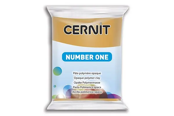 Полімерна глина Cernit Number One, 56 г., Охра, (CE0900056746C)
