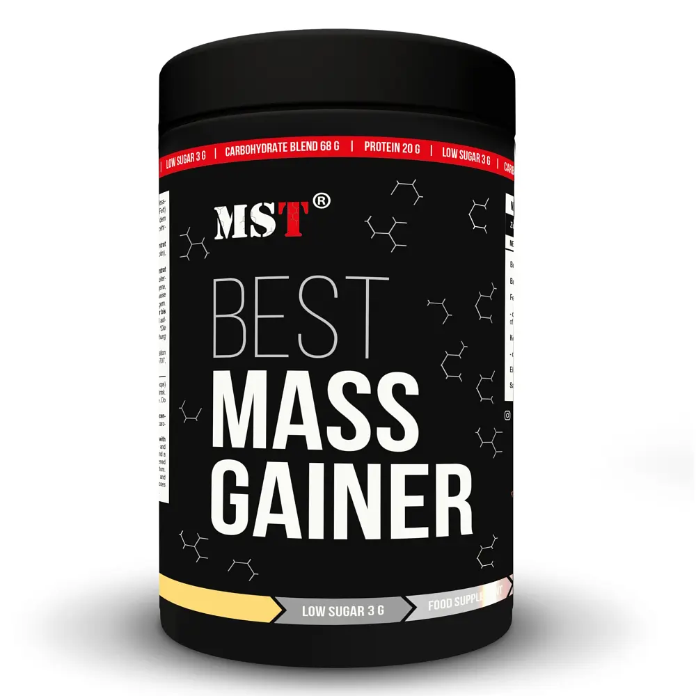 Гейнер Best Mass Gainer, 1 кг Ваніль MST fit0016799
