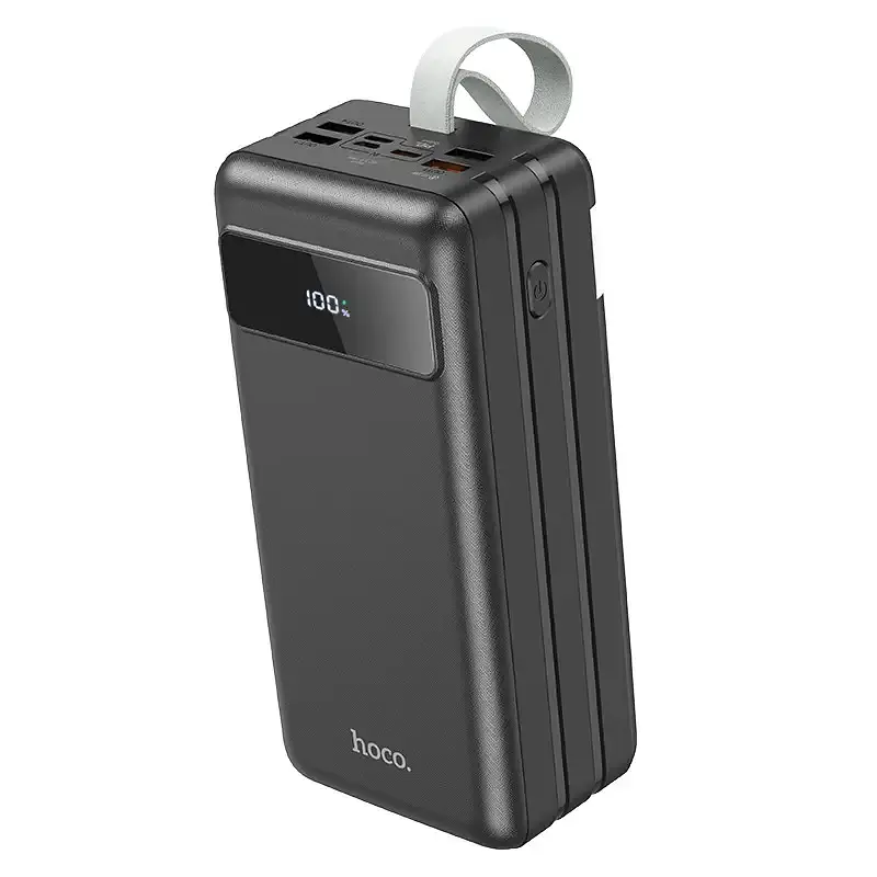 Універсальна мобільна батарея Hoco J86B 22.5W 60000mAh (Чорний) - фото 2