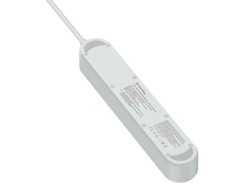 Сетевой фильтр ColorWay 2 м White (CW-CHE44PDW) - фото 4