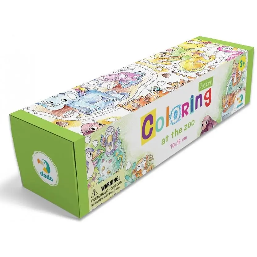 Розвиваюча розмальовка DoDo Toys Зоопарк 300327 - фото 3