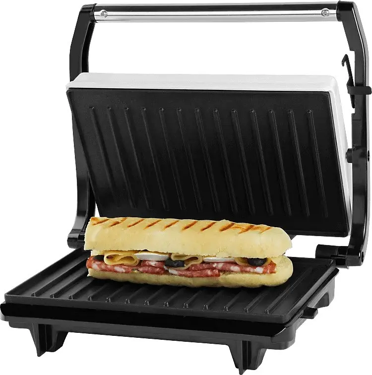 Гриль контактний міні ECG S 1070 Panini - фото 6