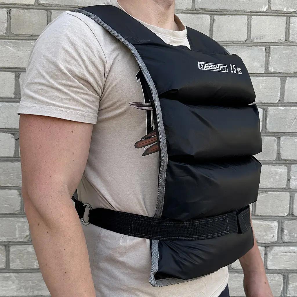 Жилет для обтяження EasyFit 25 кг (EF-VST-25) - фото 2