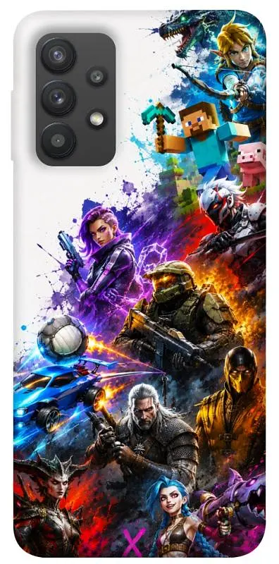 TPU чохол Demsky Gameverse для Samsung Galaxy A32 (A325F) 4G