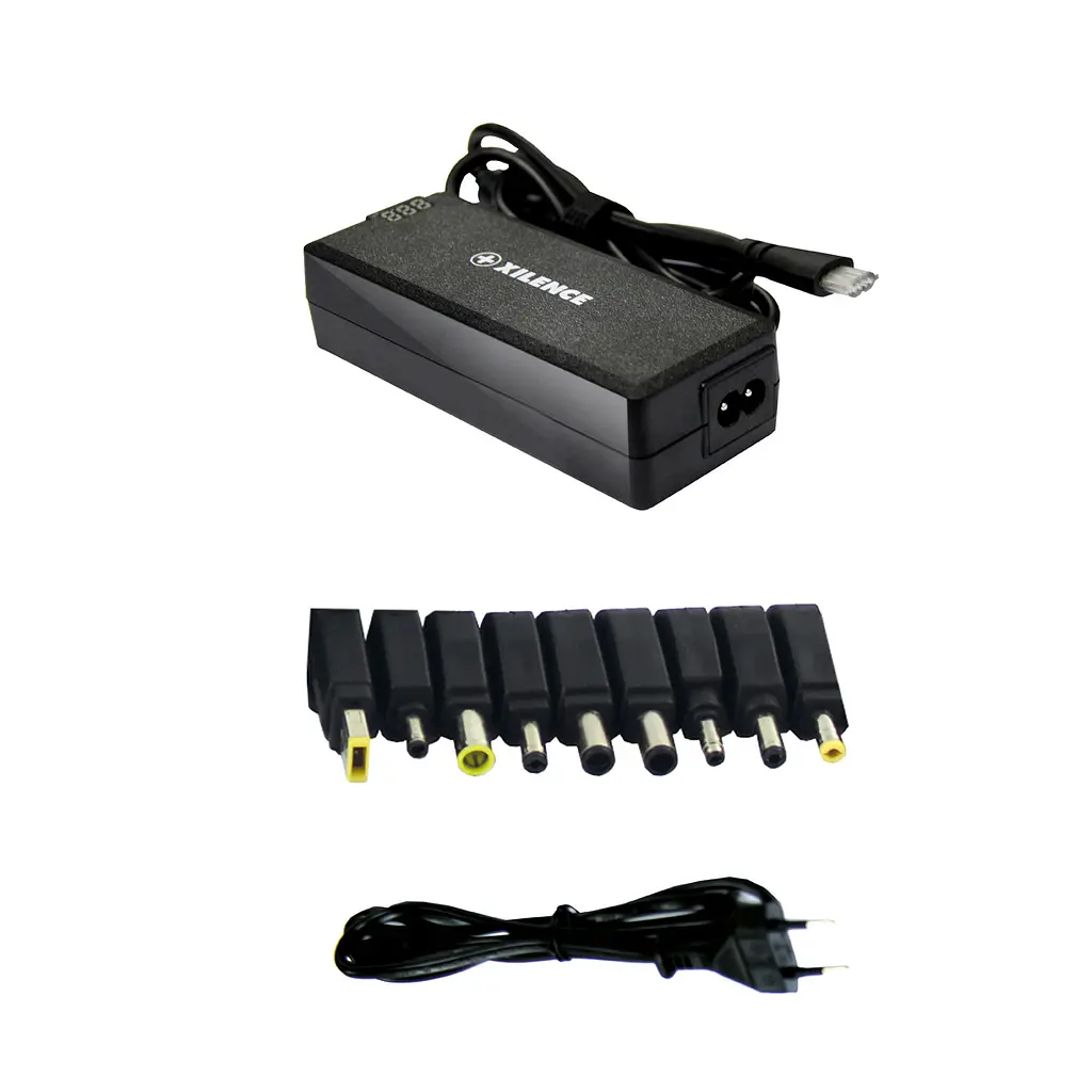 Адаптер для ноутбука Xilence 90W Mini Universal Чорний - фото 6
