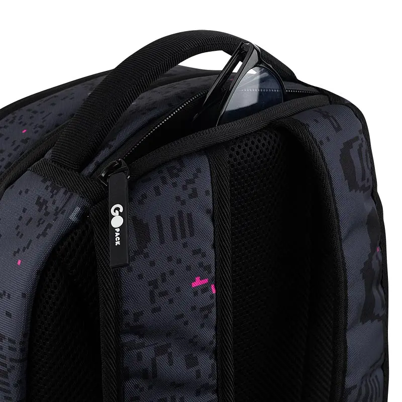 Рюкзак GoPack Teens 135M-2 Чорно-сірий (GO26-135M-2) - фото 13