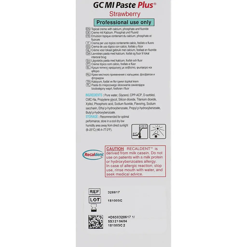 Крем для зубів GC Tooth Mousse полуниця 35 мл - фото 4