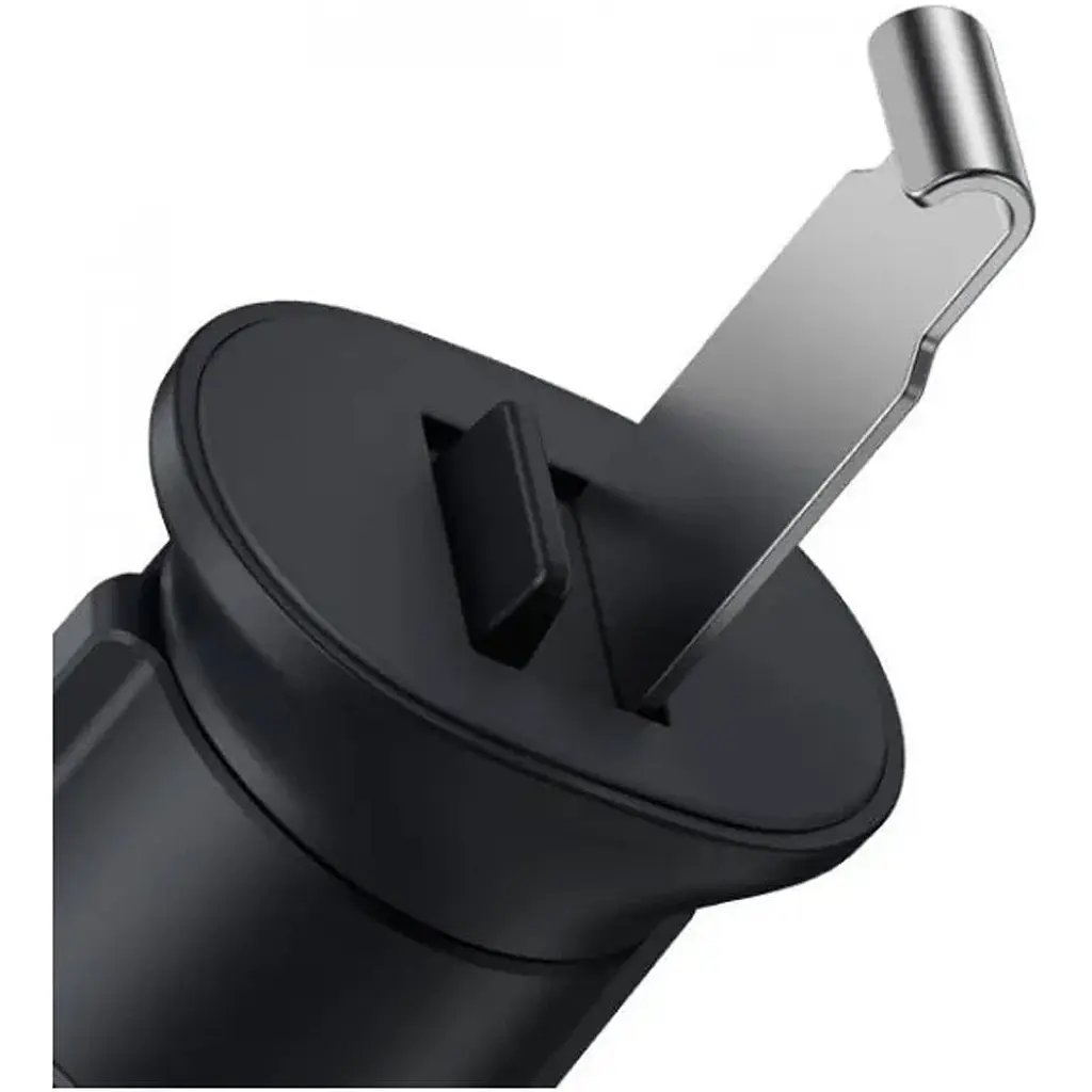Автотримач Baseus Metal Age 2 Gravity Car Mount Air Outlet Version Silver (SUJS000012) [104434] - фото 6