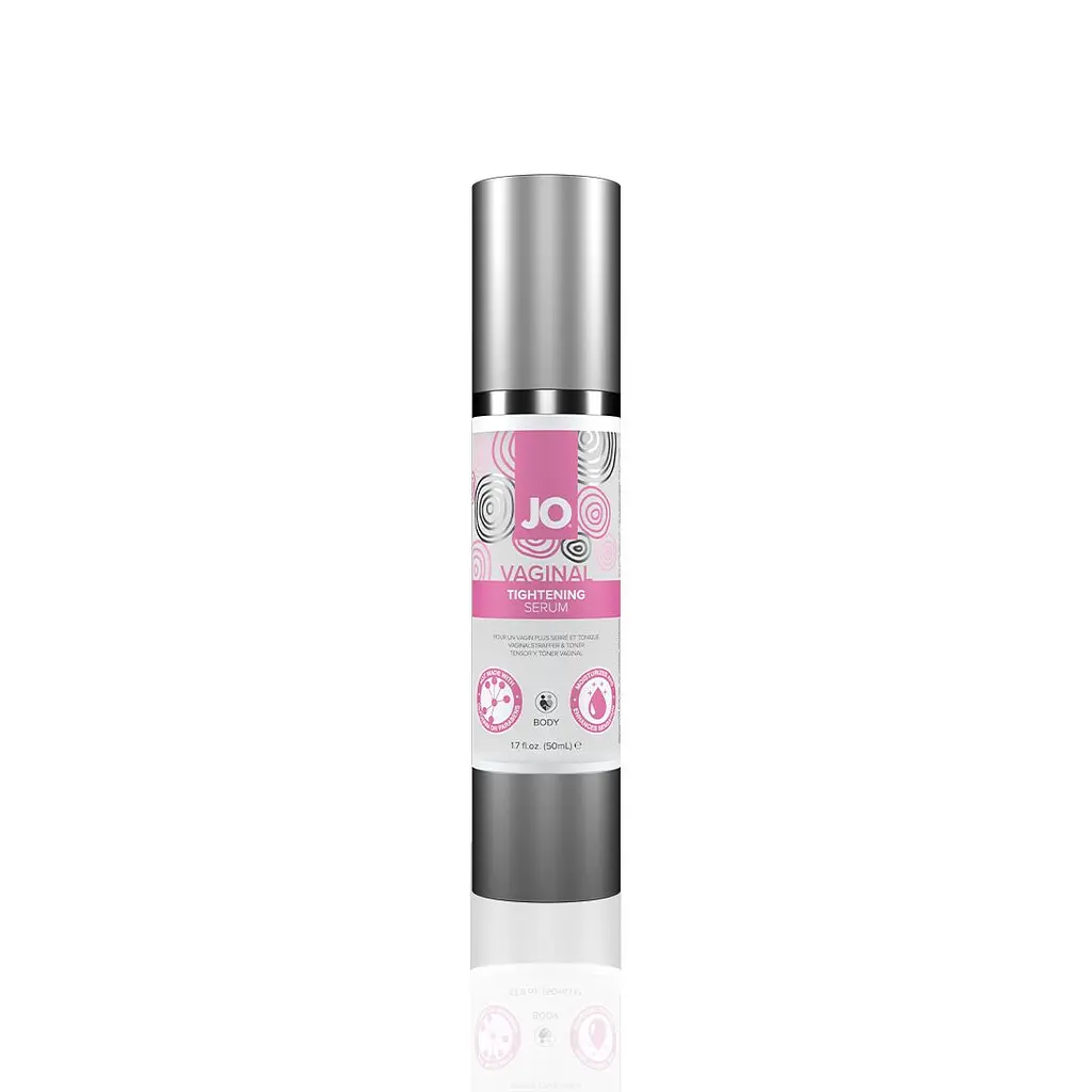 Гель для звуження піхви JO Vaginal Tightening Serum (50 мл) з охолоджувально-вібрувальним еф.