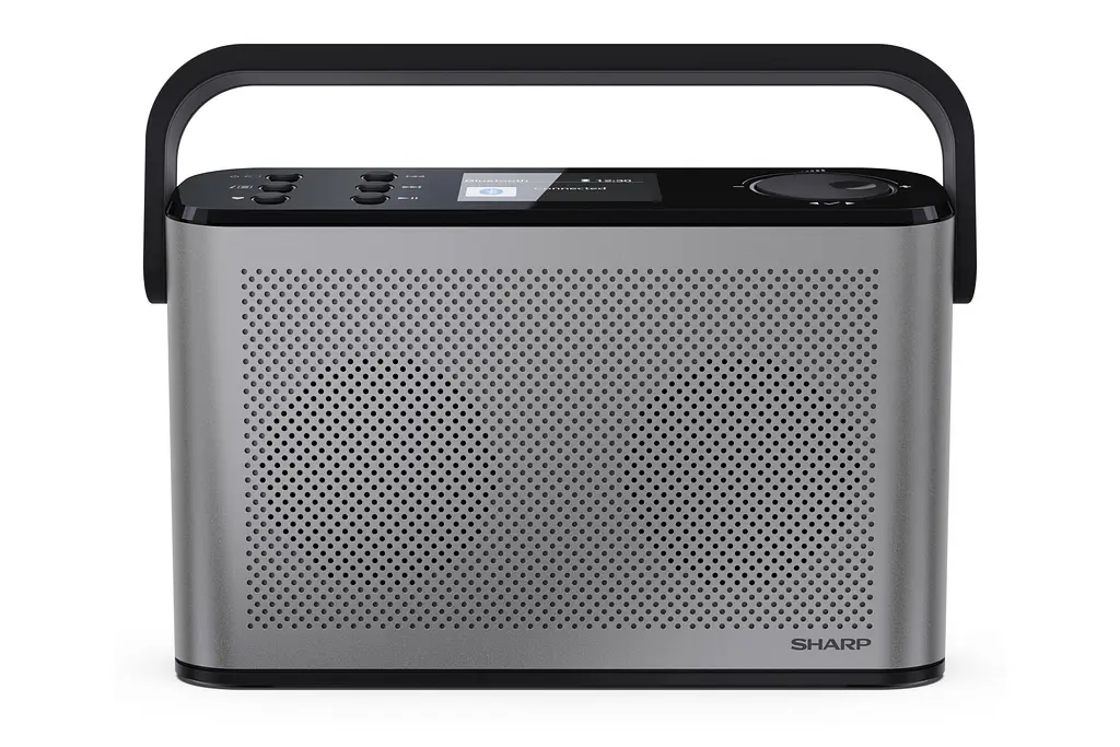 Радіоприймач портативний Sharp DR-P540GY Gray DAB+, FM, Bluetooth - фото 2