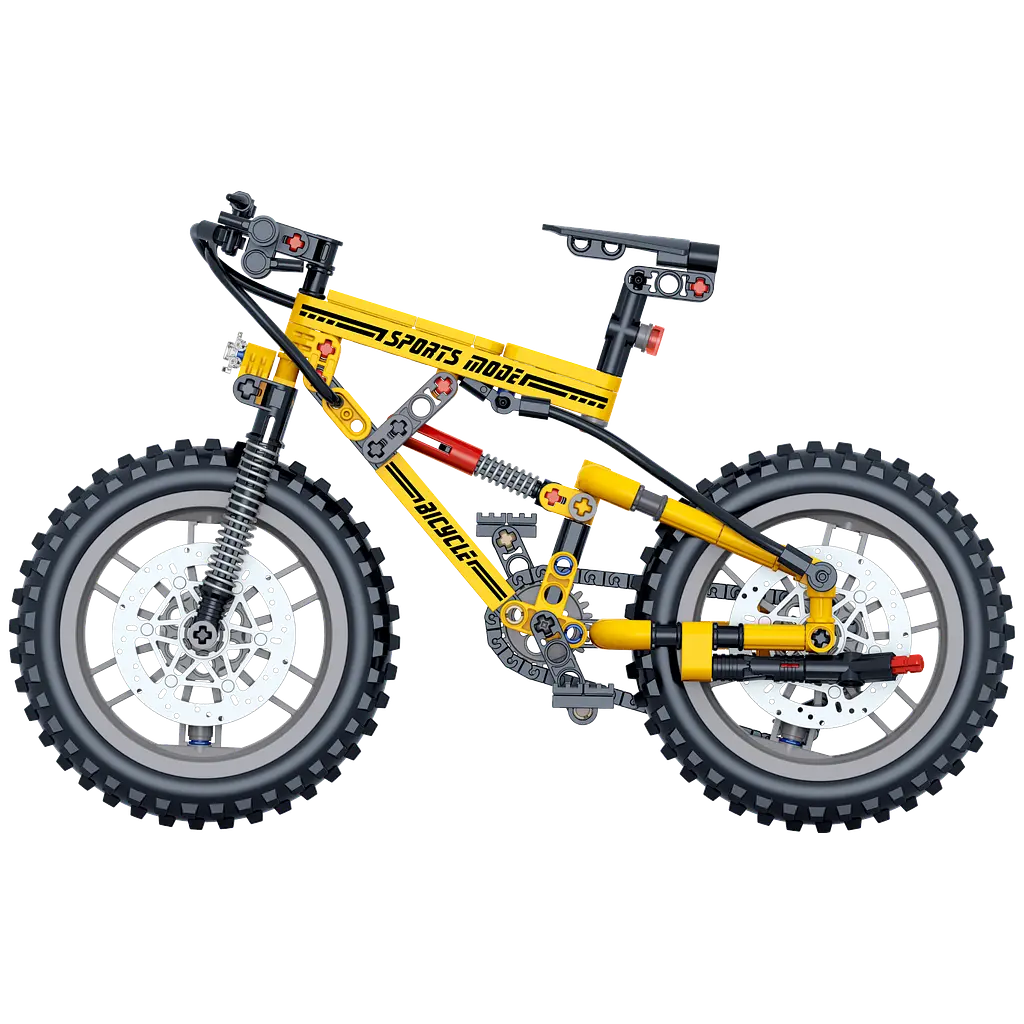 Конструктор велосипед  ZHEGAO SPORT BIKE  спортивный 240 деталей - фото 2