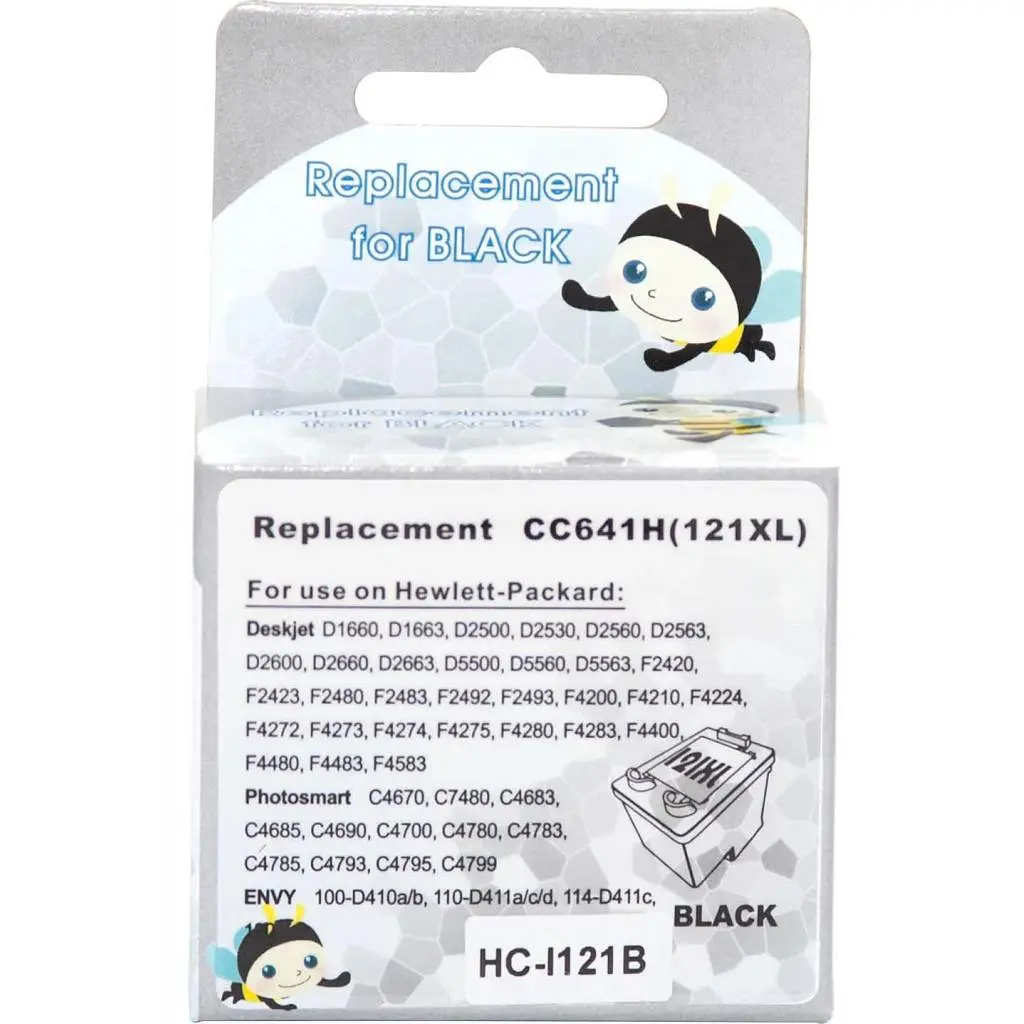 Картридж Microjet для HP №121 Black (CC641HE) (HC-I121B) - фото 2