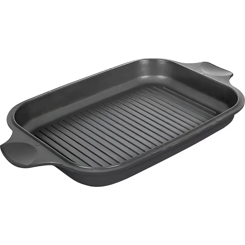 Гусятниця Ringel Zitrone Black Ростер 34x24x13.5 см (6+3 л) з кришкою (RG-2108-34 BL-R) - фото 3