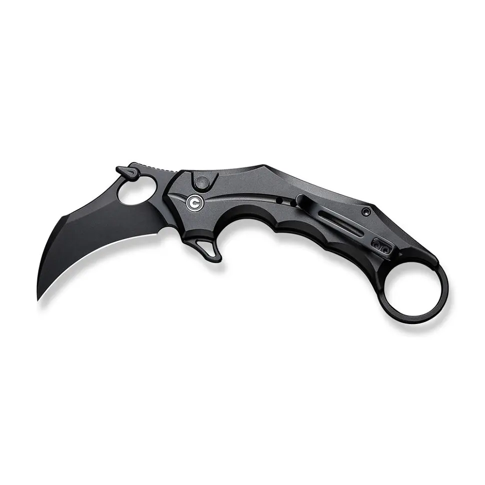 Ніж складаний кишеньковий Civivi Incisor II, (5.1 см) Nitro-V / Aluminum чорний - фото 7
