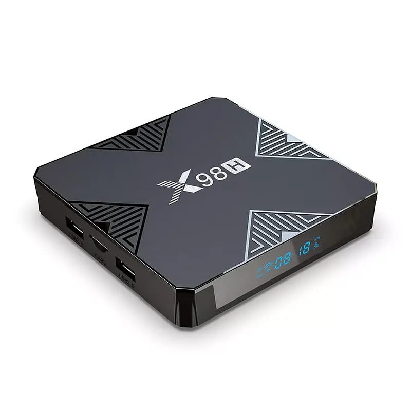 Смарт ТВ приставка X98H 4/32 Гб Smart TV Box Android 12 - фото 4