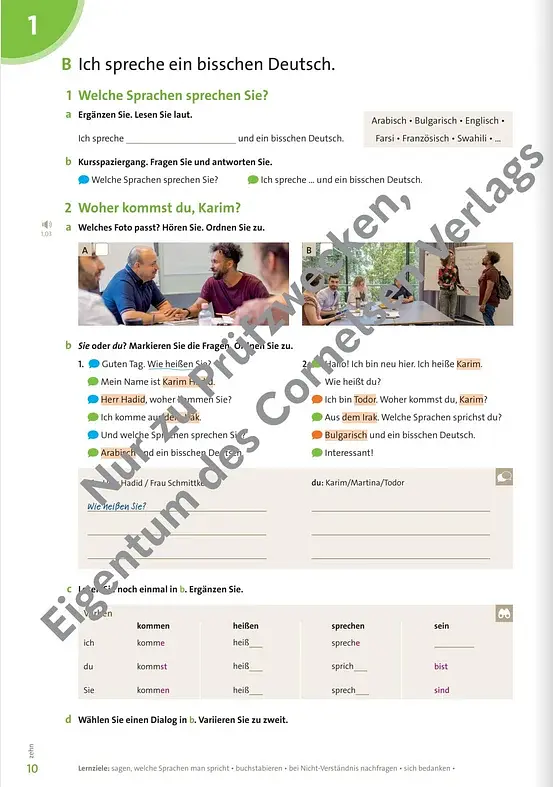 Treffpunkt international A1.1: Kurs- und Ubungsbuch inkl. E-Book und PagePlayer-Ap - фото 4