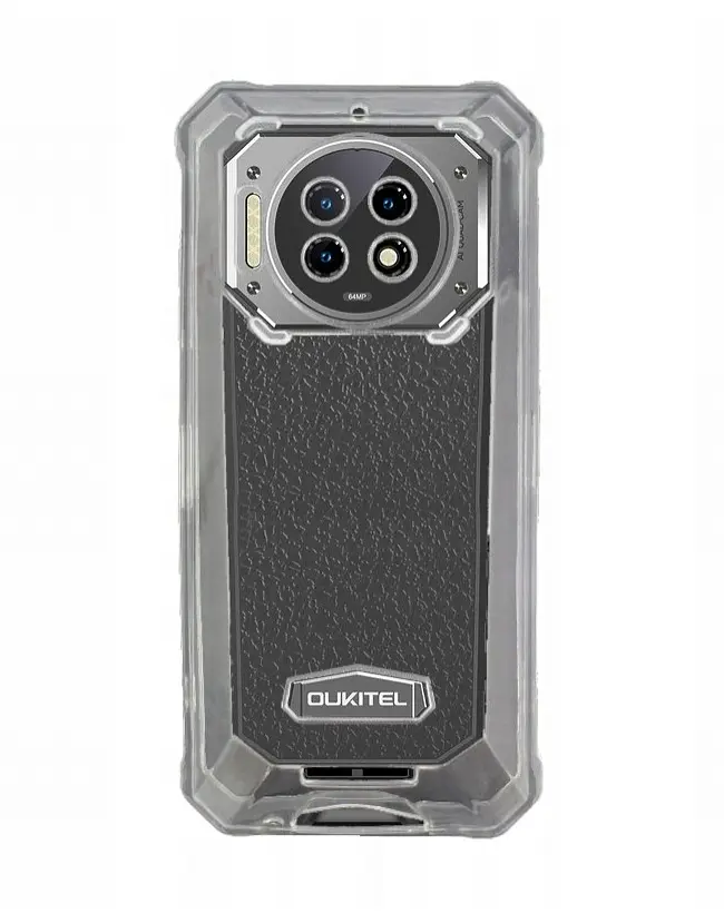 Бампер/чехол Oukitel wp19 transperent (прозрачный) - фото 2