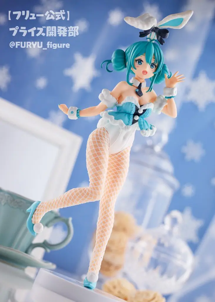 Фігурка FuRyu BiCute Bunnies Міку Хацуне Hatsune Miku White Rabbit Baby Pink 28.0 см JAP HM Rabbit 28.140 - фото 8